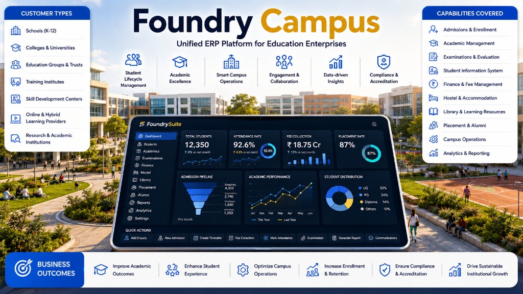 Foundry Campus - Education & Institutions ERP